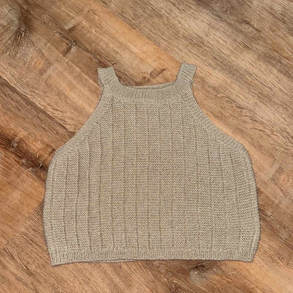 Gold High Neck Tank